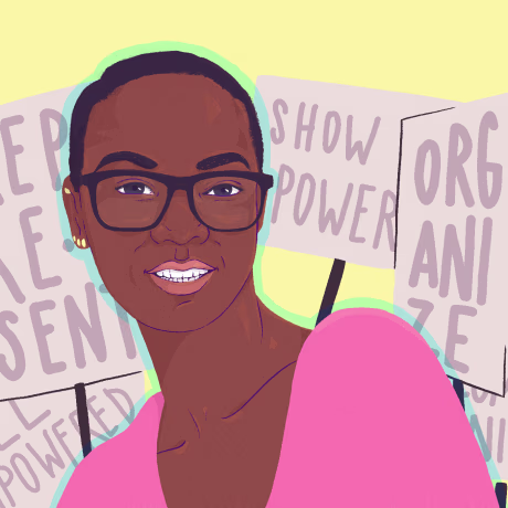 Illustration of Tiffany Loftin.