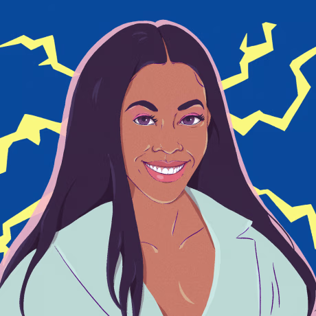 Illustration of Nafessa Williams.