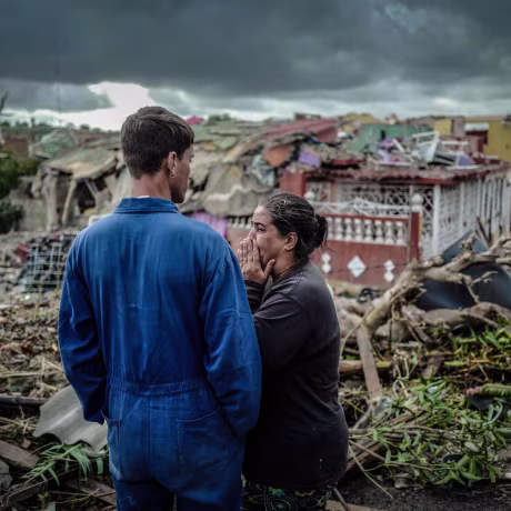 Image: CUBA-WEATHER-TORNADO