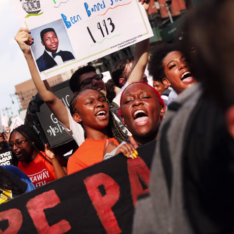 Image: Activists Mark Five Year Anniversary Since Death Of Eric Garner, Day After DOJ Announced No Federal Charges For NYPD Officer