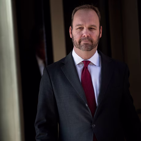 Image: Former Trump campaign official Rick Gates leaves Federal Court on Dec. 11, 2017 in Washington, DC.