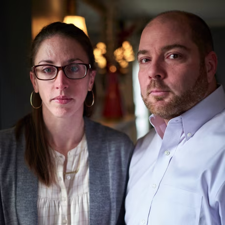 Image: Dr. John Cox and his wife, Dr. Sadie Dobrozsi