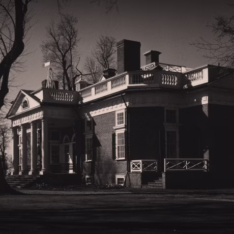 Image: Monticello, the home of Thomas Jefferson, in Charlottesville, Va., in 1943.