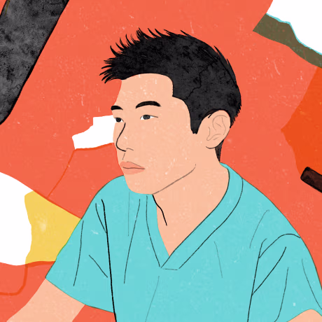 Image: Calvin Sun, a doctor who has served in dozens of emergency rooms.