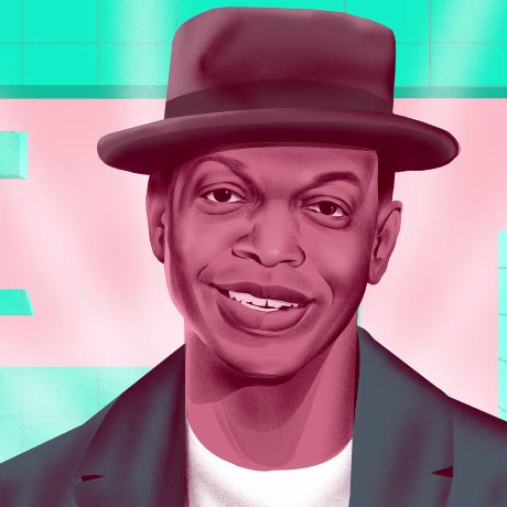 Image: Illustration portrait of Robert Jones Jr.