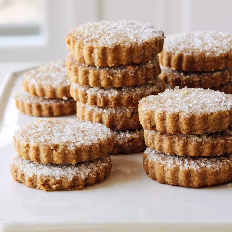 Martha Stewart's Cranberry Tart & Apple Crumb Pie & Brown Butter Shortbread Cookies
