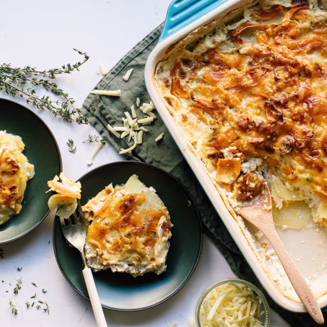 Butternut Squash and Potato Gratin