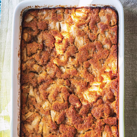 Gesine Bullock-Prado's Goat Cheese Party Pasta Salad & Caramel Apple Pudding