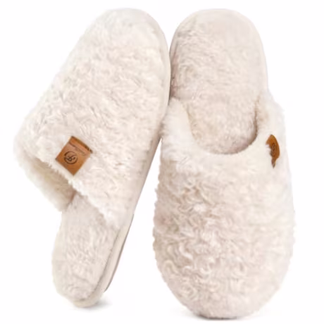 EverFoams Women's Fuzzy Slippers