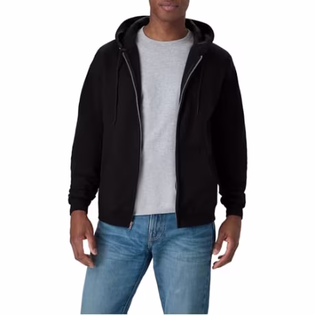 Hanes Men's Hoodie, Fleece Zip-up Sweatshirt
