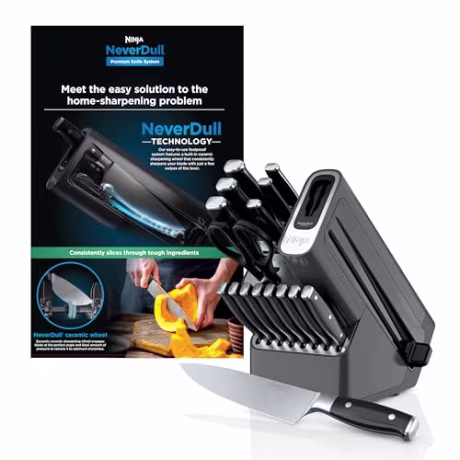 Ninja NeverDull 17-Piece Knife Block Set