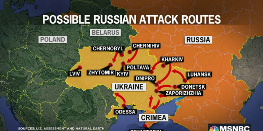 White House now calling Russian moves an 'invasion'