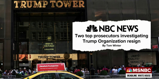 Two top prosecutors resign in NY DA's probe of Trump business