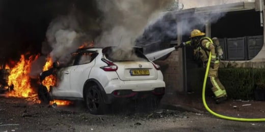 Video reveals destroyed autos after Israel music competition assault - One News Cafe