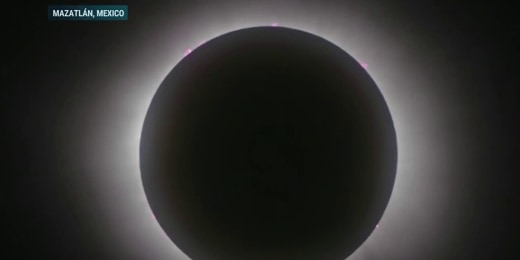 'This is magical': Lester Holt and Tom Costello witness totality in Indianapolis, Costello, Holt, indianapolis, Lester, magical, Tom, totality, witness