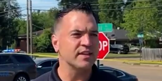 Alligator Walks Across Golf Course In North Carolina