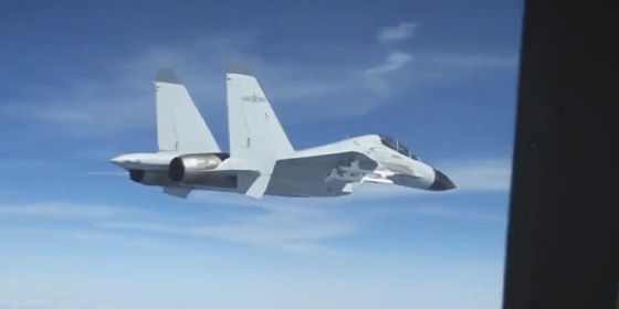 U.S. Military Plane Takes Evasive Maneuvers After Chinese Fighter Jet ...