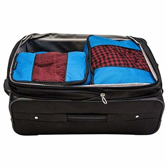 TravelWise Packing Cube System - Durable 5 Piece Weekender+ Set