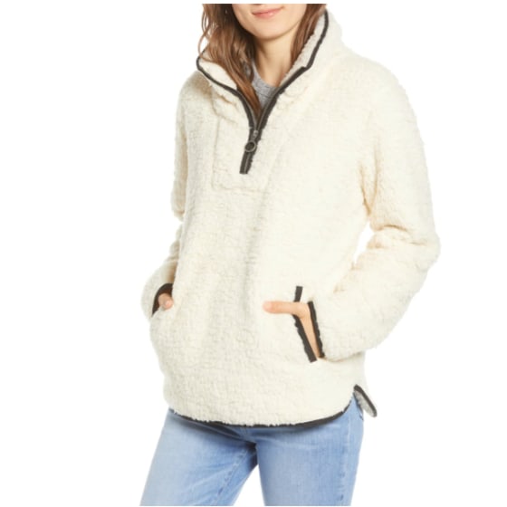 wubby sherpa pullover