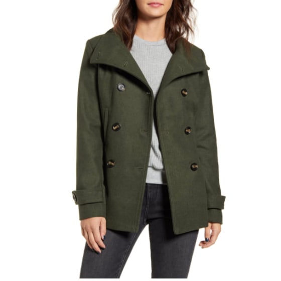 Thread and Supply Double Breasted Peacoat