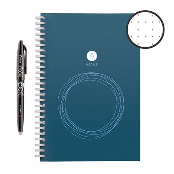 Rocketbook Wave Executive Smart Notebook with Pen Station