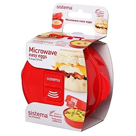 White Useful 1 Set of Microwave Egg Steamer Fried Egg Box Potato Rack Bacon Grill Baking Tool for Home 