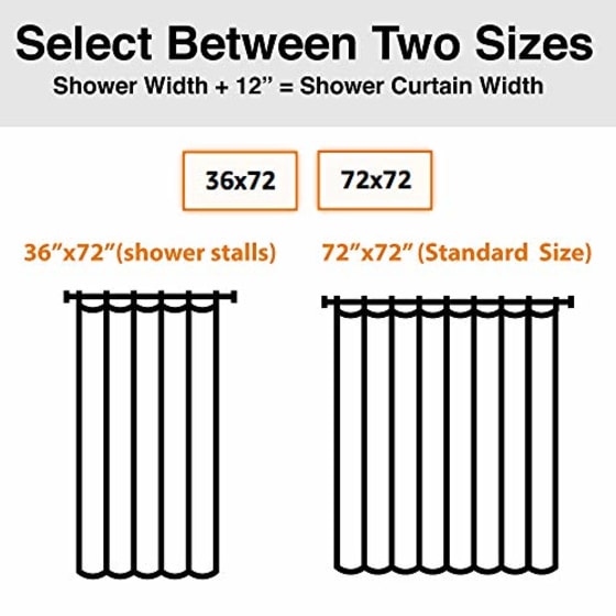 This Is The Best Shower Curtain Liner, What Is A Standard Size Shower Curtain Liner