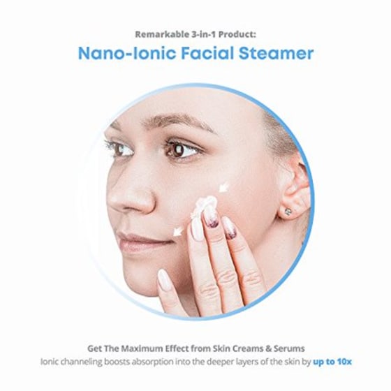 Pure Daily Care Nano Ionic Facial Steamer with Precise Temperature Control
