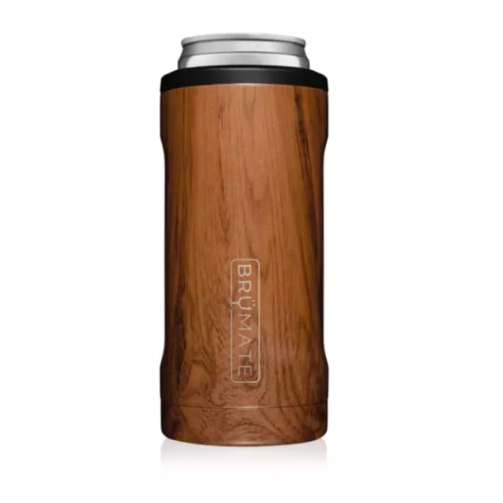 Br?Mate Hopsulator Slim Double-walled Stainless Steel Insulated Can Cooler for 12 Oz Slim Cans (Matte Black)
