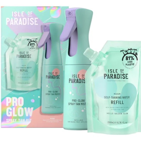 Isle of Paradise Pro Glow Spray Tan Kit