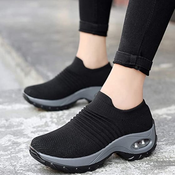 Mesh Slip-On Sock Sneakers