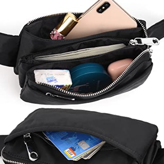 This 20 Amazon belt bag holds all my essentials for the day