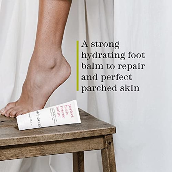 Perfect Heels Rescue Balm is the best cream for cracked heels