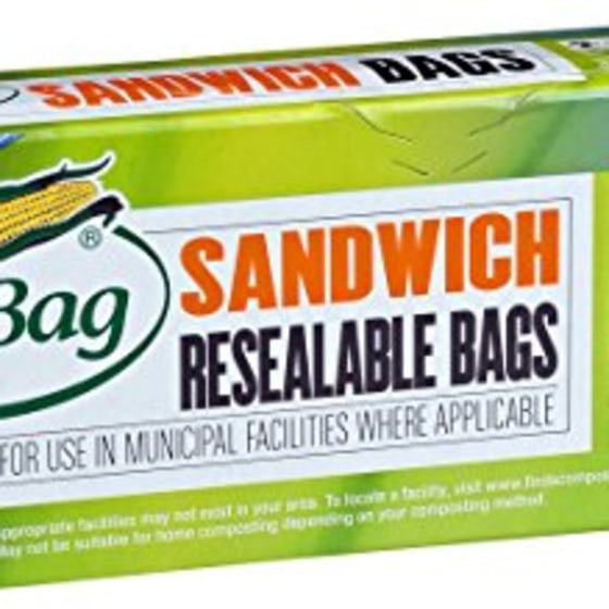 BioBag Sandwich Bags made from plants - 732 - GreenLine Paper Company