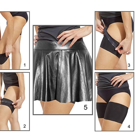 Elastic Thigh Bands, Sexy Anti-chafing Lace Thigh Band Prevent Thigh Chafing  Elastic Anti-chafing Thigh Bands