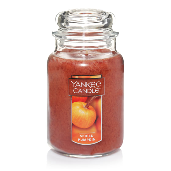 Spiced Pumpkin Scented Yankee Candle