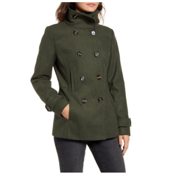Thread and Supply Double Breasted Peacoat