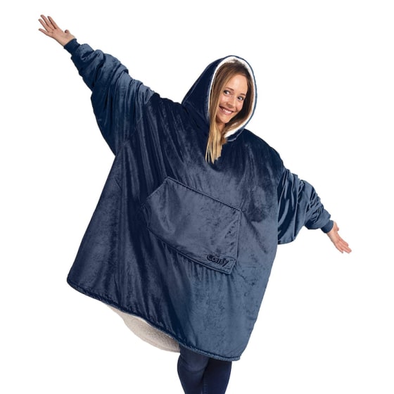Oversized Wearable Sherpa Blanket