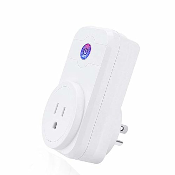 LINGANZH Smart Plug WiFi Smart Socket Compatible with Alexa Google Home, Smart Outlet WiFi Plug No Hub Required,1 Pack