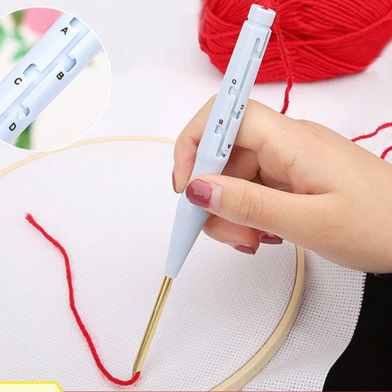 Round DIY Punch Needle kit
