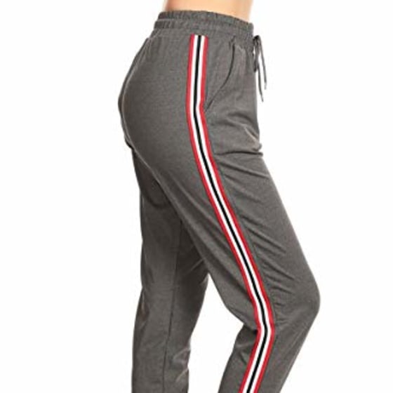 Leggings Depot Women's Popular Print High Waist Premium Jogger Track Pants(S-3X)  BAT1