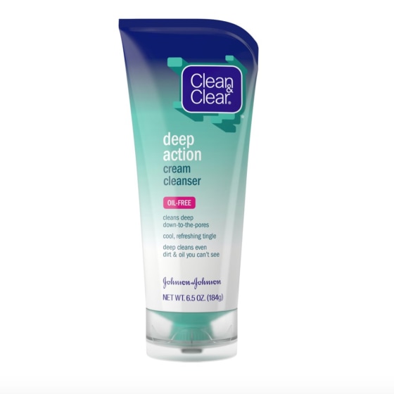 Clean & Clear Deep Action Cream Facial Cleanser