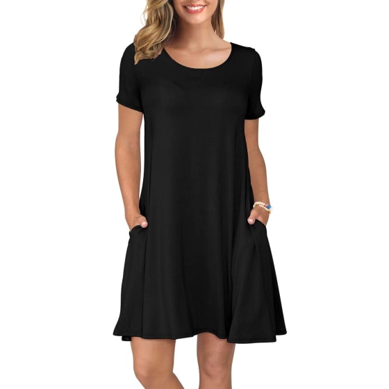 Graphic T Shirt Dresses for Women - H&O