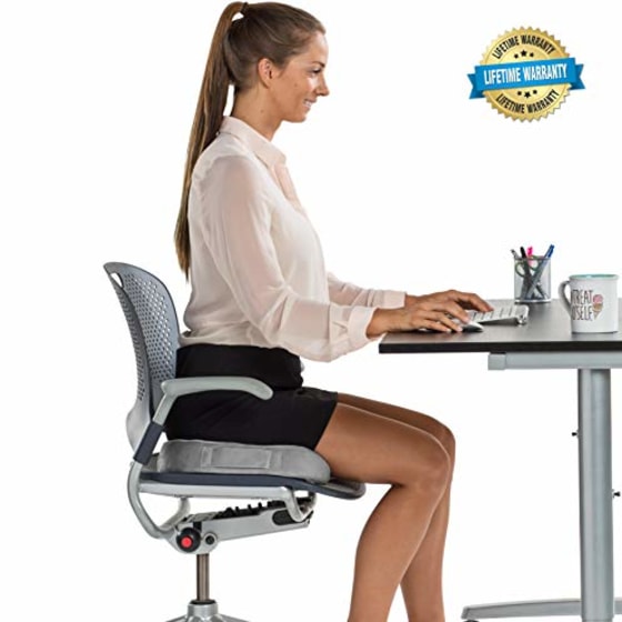 This seat cushion is a life changer for sitting comfort 