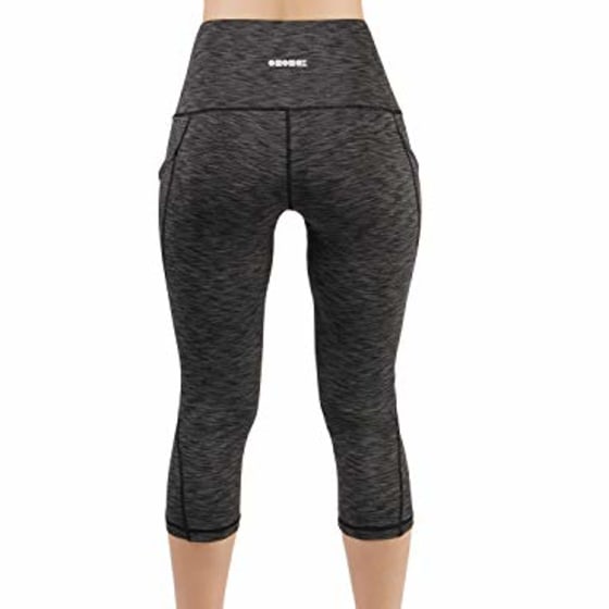 Deal: GAYHAY Leggings with Pockets for Women Reg & Plus Size - Capri  Yoga Pants High Waist Tummy Cont… in 2023