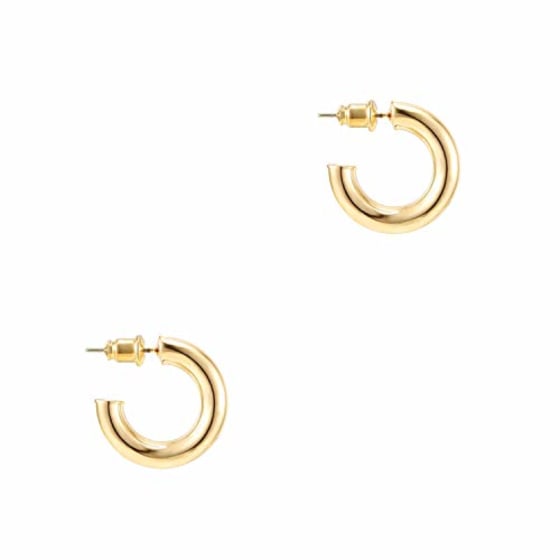Pavoi 14K Gold Chunky Open Hoop Earrings