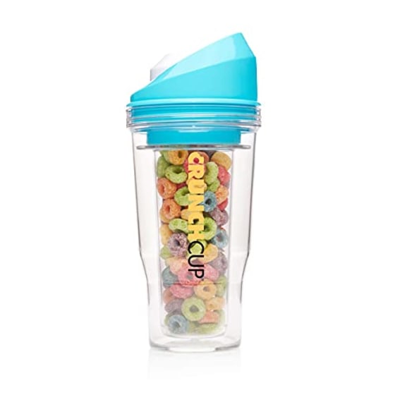 The CrunchCup XL - A Portable Cereal Cup - Green
