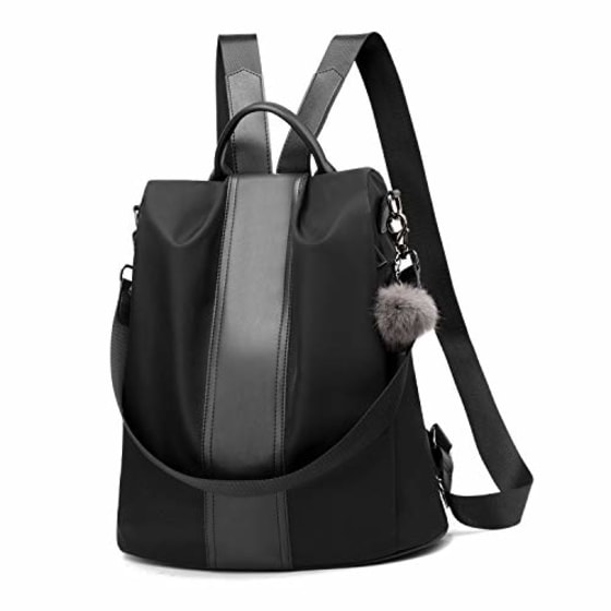 PINCNEL Women Backpack Purse Waterproof Nylon Anti-theft Rucksack Lightweight Shoulder Bag