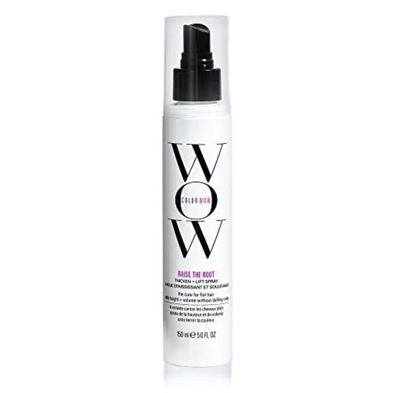 Color Wow Raise the Root Thicken + Lift Spray - All-day root lift + volume on wet or dry hair; never sticky or stiff; non yellowing; heat protection; for all hair types, especially fine, flat hair