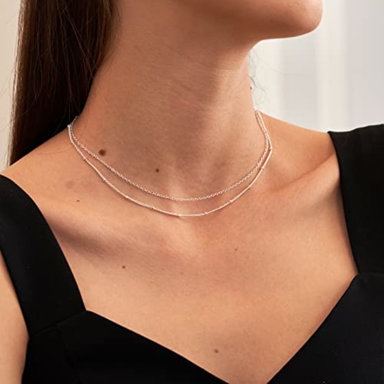 gold and silver layered necklaces review — TODAY